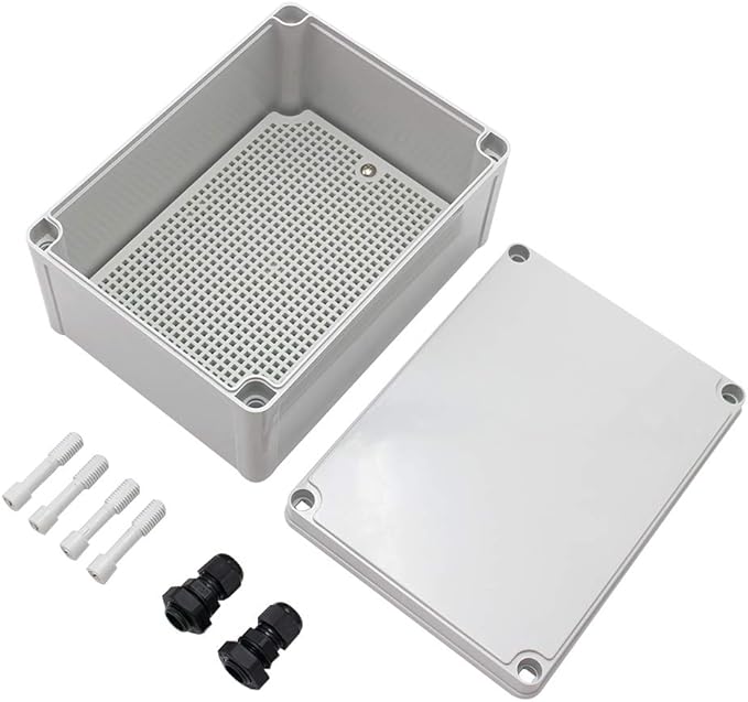 MAKERELE Watertight Outdoor Plastic Junction Box 7.87”5.90”3.94” IP67 by MAKERELE