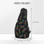 Sling Backpack For Men Hiking Daypack Crossbody Shoulder Bag Travel Chest Pack - Image 5