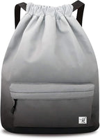 Waterproof Drawstring Bag, Gym Bag Sackpack Sports Beach Backpack by Risefit