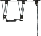 Teal Triangle Heavy Duty Elite Kayak Hoist, Easy-Lift Garage Pulley System - Image 8