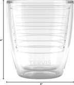Tervis Clear & Colorful Tabletop 12oz Made in USA Double Walled Insulated - Image 10