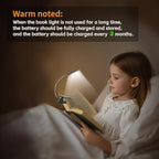 VAVOFO Rechargeable Book Light for Reading in Bed Kids, 7 LED Reading Light - Image 7