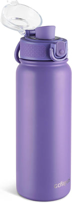 GOPPUS Insulated Water Bottle 20oz Stainless Steel BPA-Free Sports Bottle Ideal by GOPPUS
