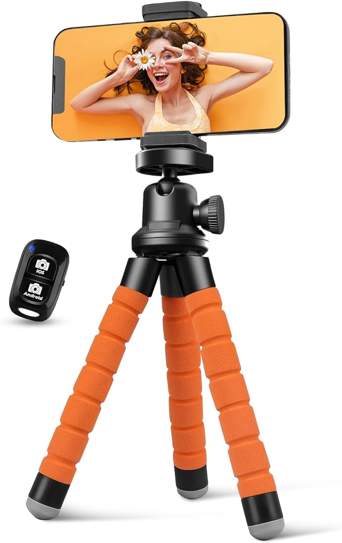 Aureday Phone Tripod, Flexible Tripod by Aureday