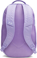 Under Armour Unisex Hustle 6.0 Backpack, Transparent/Transparent/Metallic Silver - Image 2