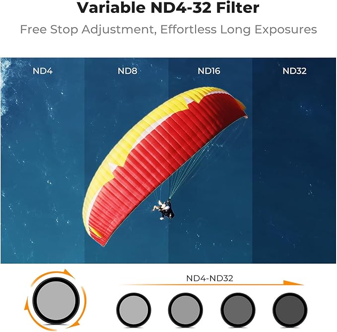 K&F CONCEPT Snap On Variable ND Filter Compatible - Image 3