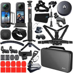 Accessories Kit for Insta360 X5 / X4 Camera Mount Bundle by Husiway