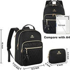 MATEIN Backpack Purse for Women, 17 inch Stylish Cute Waterproof Backpack Purse - Image 3
