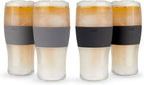 HOST Freeze Beer Glasses, 16 ounce Freezer Gel Chiller Double Wall Plastic by HOST
