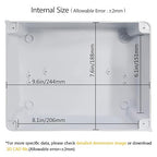 LeMotech Junction Box, Electrical Box IP65 Water Resistant Dustproof ABS - Image 3