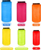 Shappy 6 Pcs Waterproof Dry Bag Set Ultralight Stuff Sack 20/15/10/8/5/3L - Image 4
