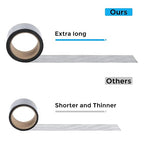 Secopad Black Window Screen Repair Tape, 4IN X 25FT Screen Repair Kit - Image 5