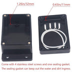2Packs Junction Box IP65 Waterproof ABS Plastic Electrical Project Case Power - Image 4