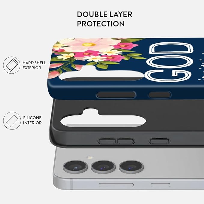 Compatible for Samsung Galaxy S26 Plus 5G Case, Dual Layer Heavy Duty 2 in 1 - Image 2