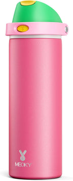24 oz Insulated Water Bottle for Women: Meoky Stainless Steel Water Bottle by MEOKY