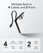VRURC Battery Pack Charger Portable 10000mAh, 22.5W Power Bank Fast Charging - Image 2