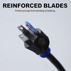 EP 2 Pack 10 Ft Outdoor Extension Cord - Image 4