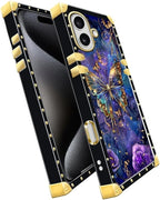 for iPhone 17 Case Luxury Golden Decoration - Image 3