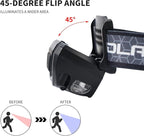 Outdoor Head Lamp, Rechargeable Type-C, 1000+ Lumens, IPX5 Waterproof Flashlight - Image 6