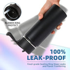 Volhoply 18oz Insulated Water Bottle Bulk 8 Pack, Kids Stainless Steel Water - Image 6