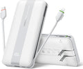 Fast Charging Power Bank, USB C Portable Charger Built-in Cables and Wall Plug by KeepYourLifeCharged%EF%BC%81