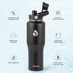 RAYMYLO 32 oz Insulated Water Bottle - Image 5