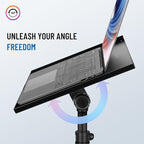 CAHAYA Projector Tripod Stand Adjustable: Height 29 to 65in Projector - Image 3