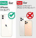 Cozycase Compatible with Waterproof iPhone 11 case, Built-in Screen Protector - Image 2