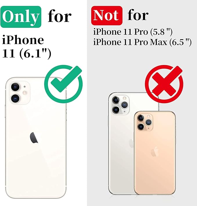 Cozycase Compatible with Waterproof iPhone 11 case, Built-in Screen Protector - Image 2