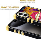 for iPhone 17 Case Luxury Golden Decoration - Image 7