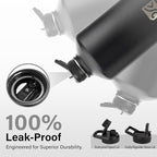 DYSANKY 1 Gallon Water Bottle Insulated | Thickened Stainless Steel Vacuum - Image 7