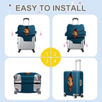 ANNA QUEEN 3D Cat Face Luggage Cover, Cute Peek Cat Suitcase Protector - Image 5