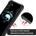 for Samsung Galaxy S21 Case, Skeleton Winding Snake Pattern Graphic Design Girl - Image 6