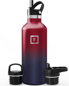 IRON °FLASK Camping & Hiking Hydration Flask - 32 oz Dark Rainbow by IronFlask