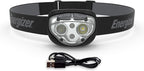 Energizer PRO-400 Headlamp Rechargeable, IPX4 Water Resistant Rechargeable by Energizer