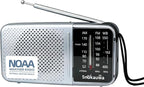 Portable AM FM Transistor Radio Battery Operated, NOAA Weather Radio by Snokauwa
