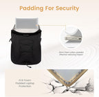 LOVEVOOK Mens Backpack with Giant Tumbler Holder Pocket, 15.6 Inch Everyday - Image 4