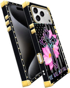 for iPhone 17 Pro Max Case Luxury Golden Decoration - Image 3