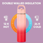 Fijinhom 24oz Insulated Stainless Steel Water Bottle - Image 5