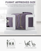 LOVEVOOK Laptop Backpack for Women, Large Capacity Travel Computer Work Bag - Image 8
