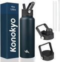 Konokyo 40oz Insulated Water Bottle Stainless Steel Sport Bottles by Konokyo