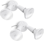 Onforu 2-Pack Adjustable Twin PAR Holder, Outdoor Flood Light Fixture Max 300W by Onforu