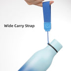 Insulated Water Bottle with Strap, 18 oz Double Wall Stainless Steel Vacuum - Image 4