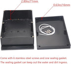 Project Box ABS Black Electrical Boxes IP65 Outdoor Waterproof Box Electronic - Image 5