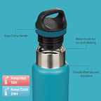 BJPKPK Insulated Water Bottle 18OZ Stainless Steel Water Bottle - Image 2
