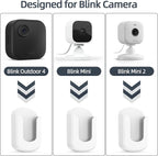 Blink Mini No Drilling No Screws Wall Mount Bracket, 3 Pack Adhesive Blink - Image 2