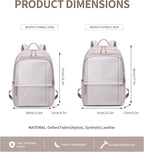 GOLF SUPAGS Laptop Backpack for Women Slim Computer Bag Work Travel College - Image 4