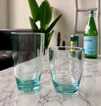 KLIFA- ETON- 15.2 & 20.8 ounce, Acrylic Tumbler & Highball Drinking Glasses Set by KLIFAHome