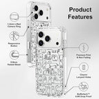MOSNOVO for iPhone 17 Pro Case | Military Grade 6.6ft Drop Tested | Camera - Image 7