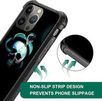 for iPhone 14 Pro Case, Skeleton Winding Snake Pattern Graphic Design Girl Boy - Image 6